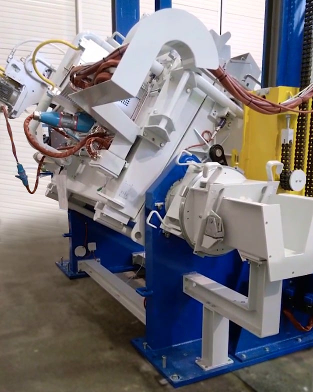 New ALPUR® Rotary Spout commissioned!